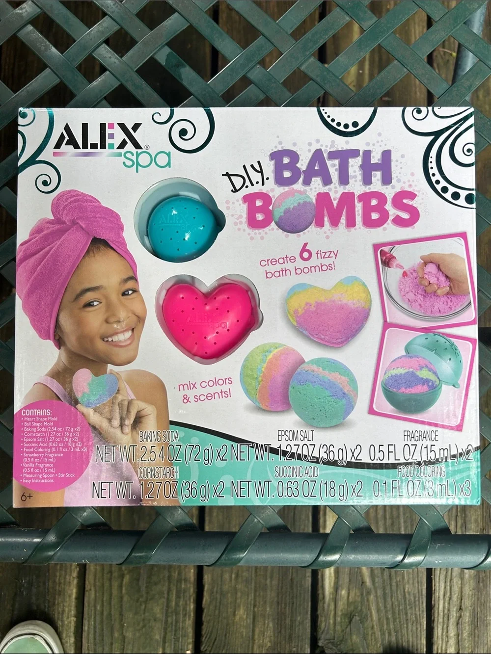 DIY Bath Bombs by Alex Spa NIB